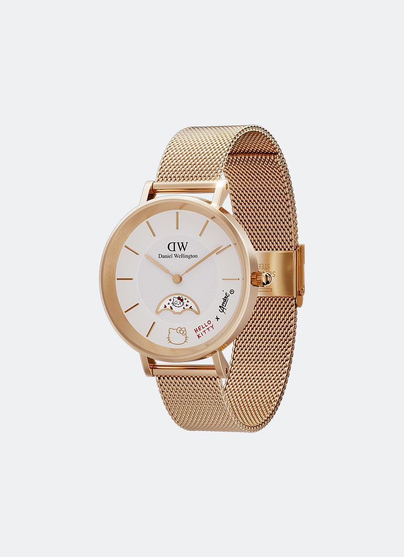 Petite Lune Hello Kitty x André Melrose White Rose Gold (32mm)