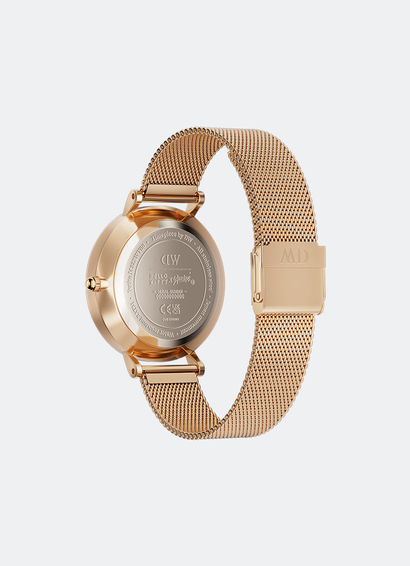 Petite Lune Hello Kitty x André Melrose White Rose Gold (32mm)