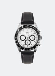 Iconic Tachymeter White Black Sheffield Silver (42) DW00100951