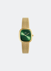Margot Emerald Braided Mesh Gold (24x26) DW00100967