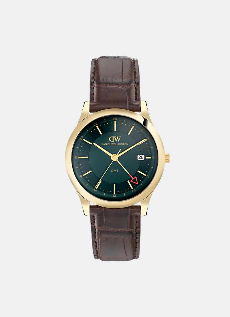 Pathfinder GMT Green Brown Croco Gold (39) DW00100974