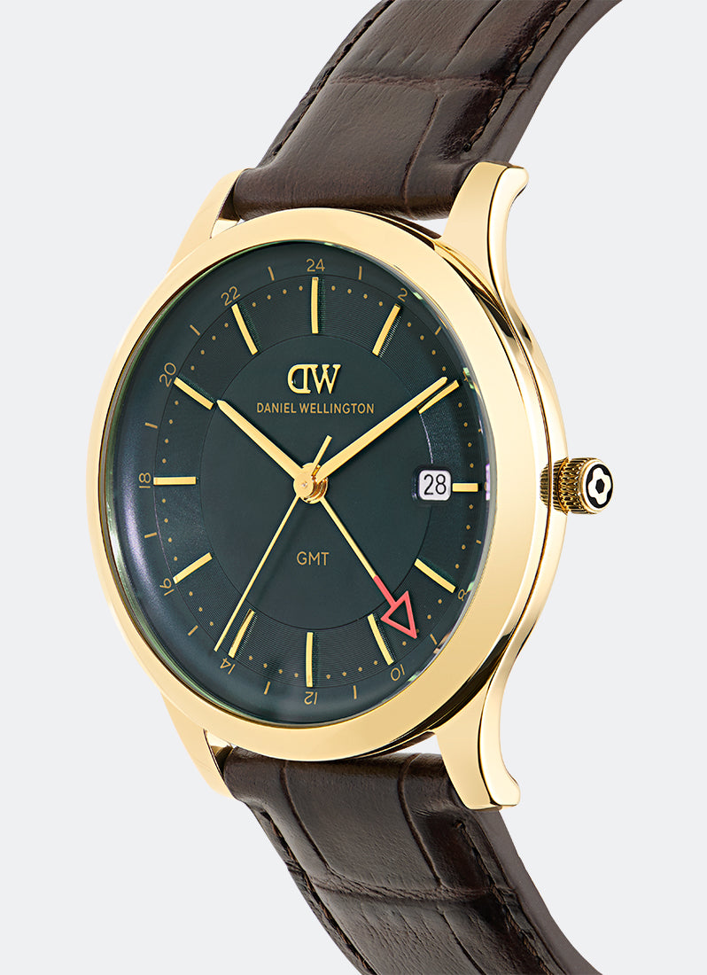 Pathfinder GMT Green Brown Croco Gold (39) DW00100974