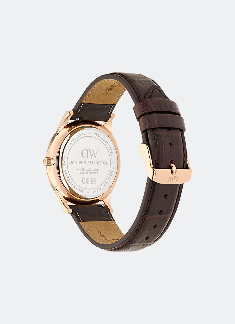 Pathfinder Frost White Brown Croco Rose Gold (39) DW00100984