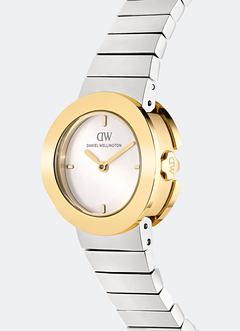 Stella White Piano-Link Two-tone Gold Silver (24) DW00100998
