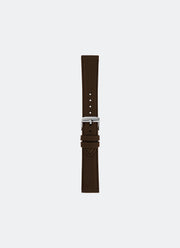Brown Canvas Strap Silver (20) DW00200389