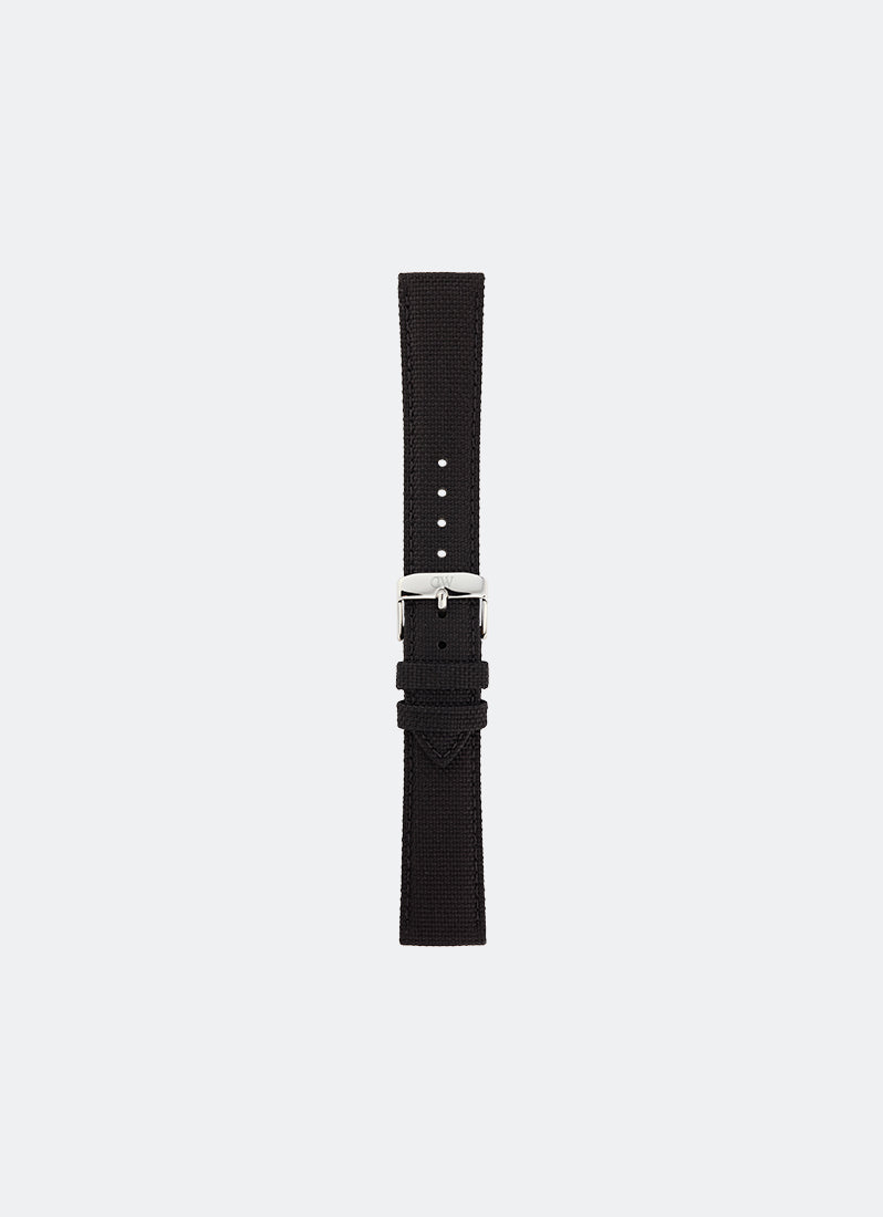 Black Canvas Strap Silver (20) DW00200391
