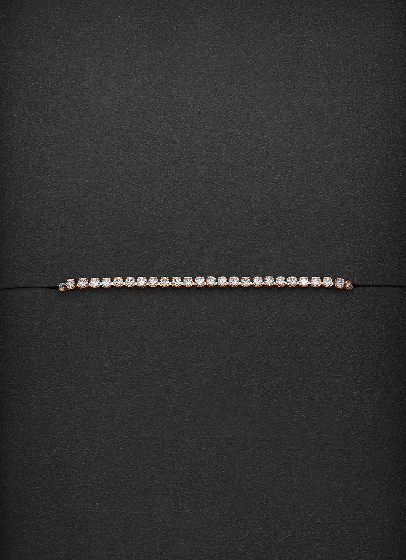 Classic Tennis Bracelet Rose Gold - DW00400387