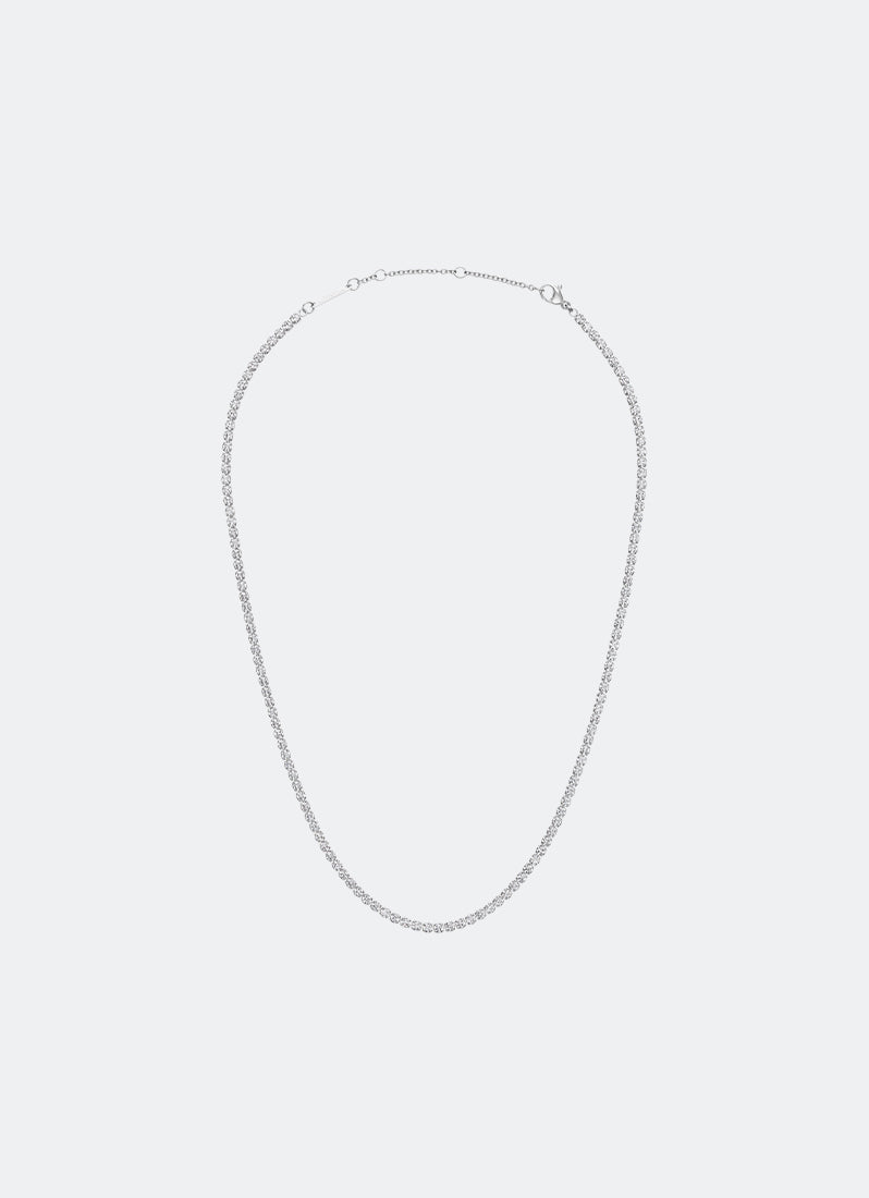 Classic Tennis Necklace Silver - DW00400389