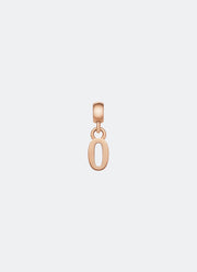 Charm Number 0 Rose Gold - DW00400438