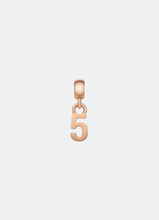 Charm Number 5 Rose Gold - DW00400443