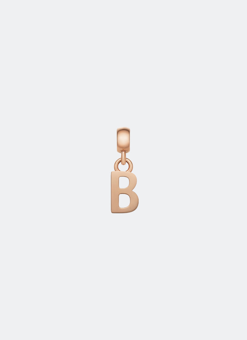 Charm Letter B Rose Gold - DW00400459