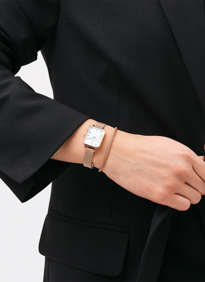 Tide Mesh Bracelet Melrose 2.8 Rose Gold - 175 mm DW00400683