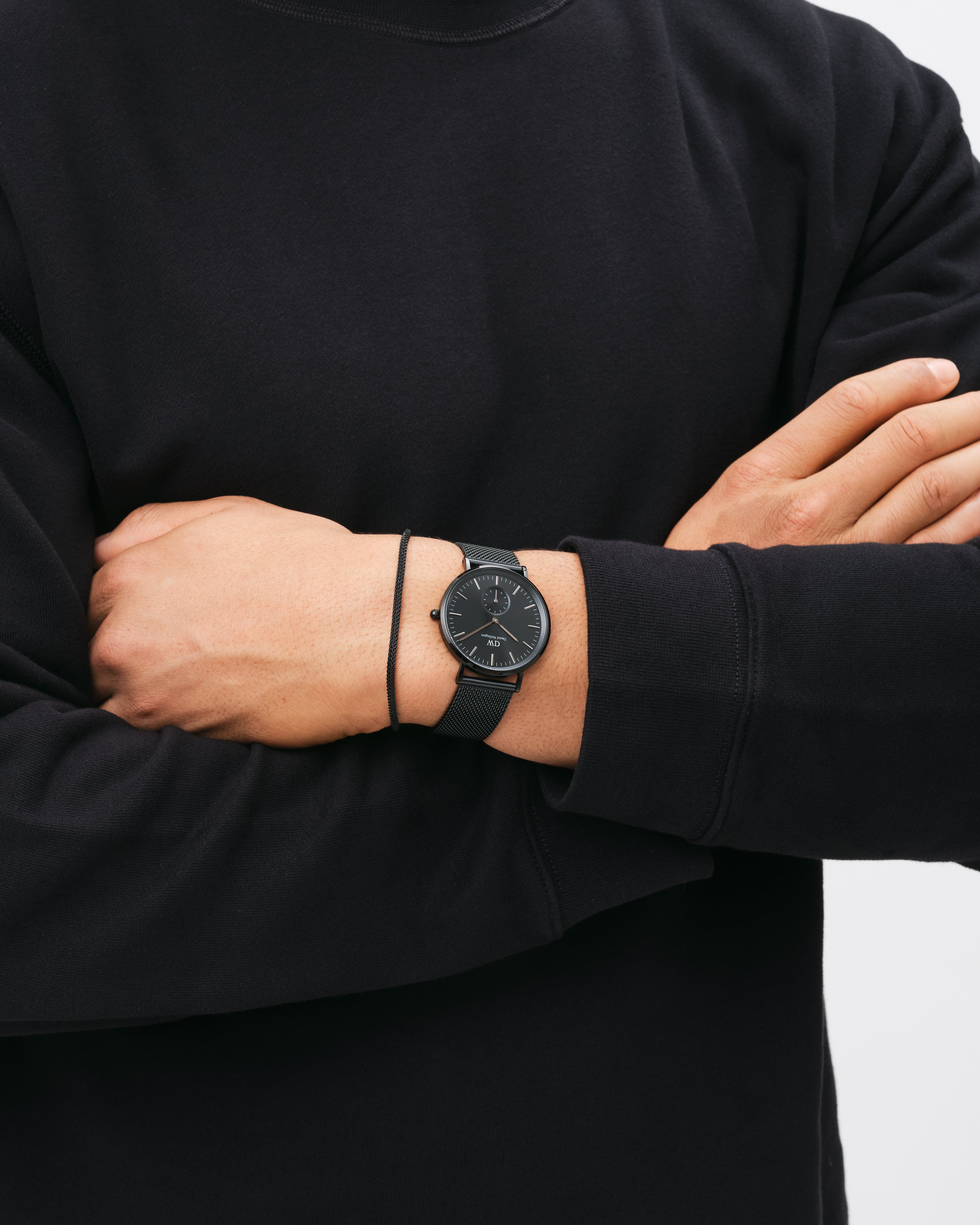 Tide Mesh Bracelet Ashfield 2.8 Black - 175 mm DW00400695