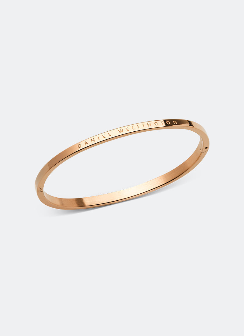Daniel Wellington Classic Bangle Rose Gold 195mm Angle