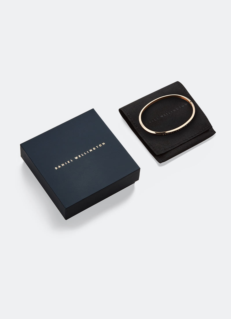 Daniel Wellington Classic Bangle Rose Gold 195mm with Box