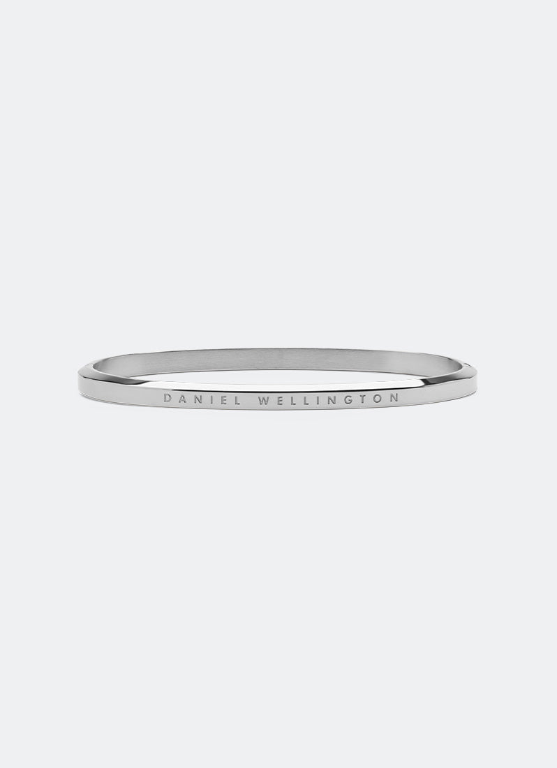 Daniel Wellington Classic Bangle Silver 195mm Front