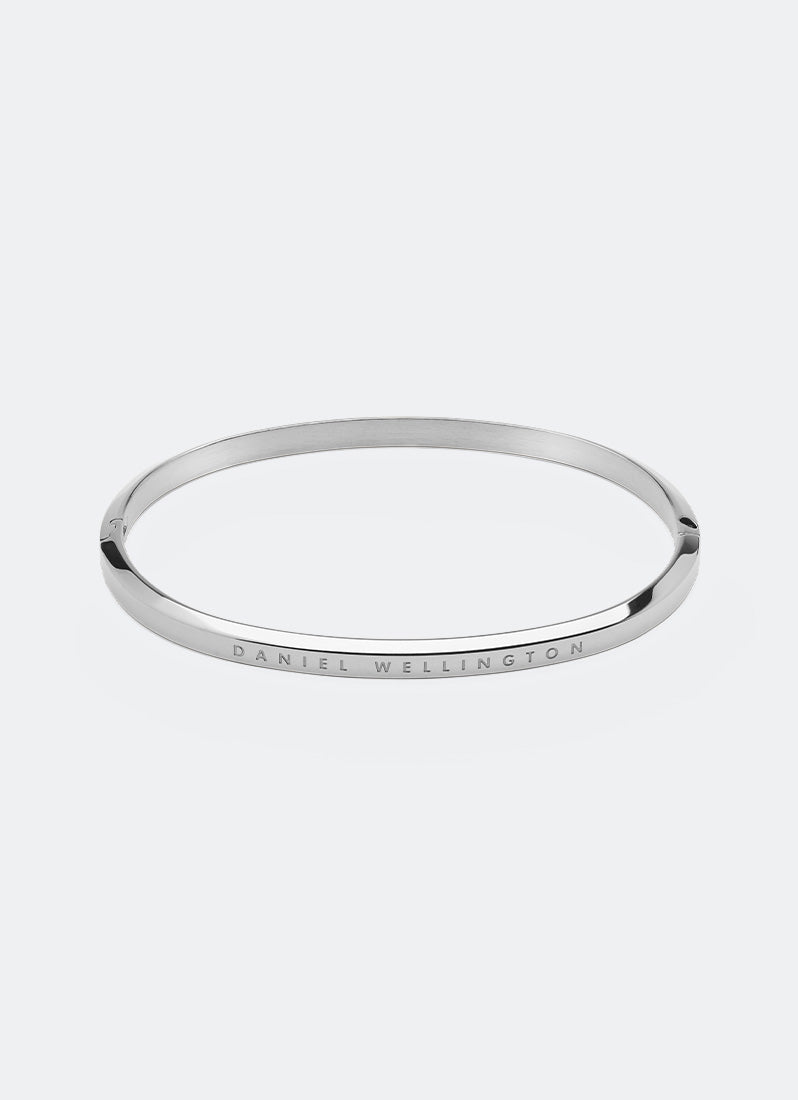 Daniel Wellington Classic Bangle Silver 195mm Top