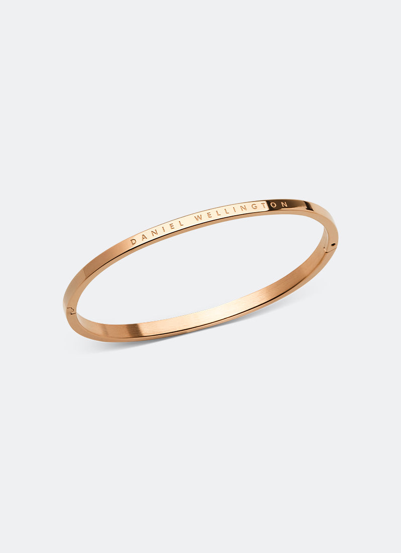Daniel Wellington Classic Bangle Rose Gold 185mm Angle