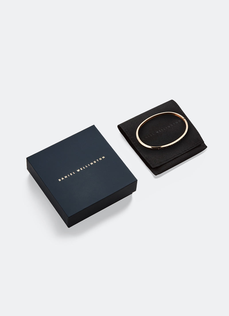 Daniel Wellington Classic Bangle Rose Gold 185mm with Box