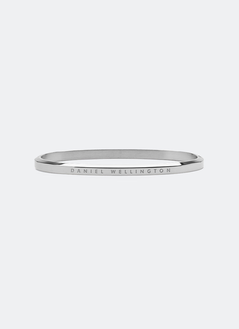Daniel Wellington Classic Bangle Silver 185mm Front