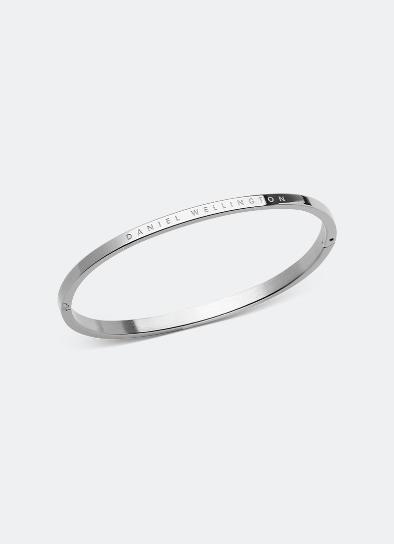 Daniel Wellington Classic Bangle Silver 185mm Angle