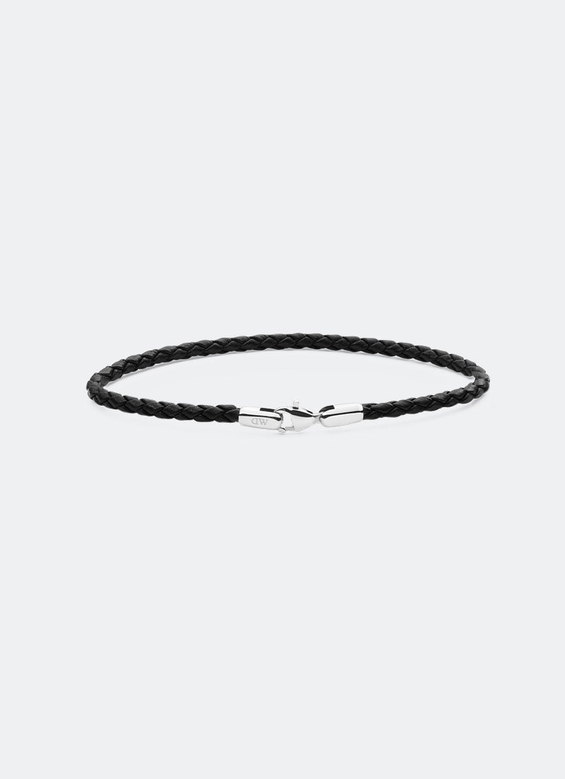 Daniel Braided Leather Bracelet St. Mawes  Sheffield Front