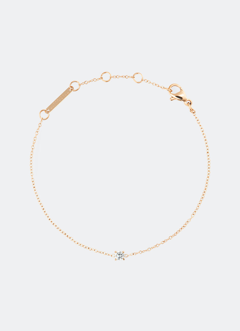 Mirelle Solitaire Bracelet Rose Gold - DW00401962