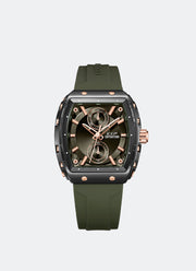 Expedition Ladies Quartz Band Black Green 38 x 41mm - E6814MFRRGGNBA