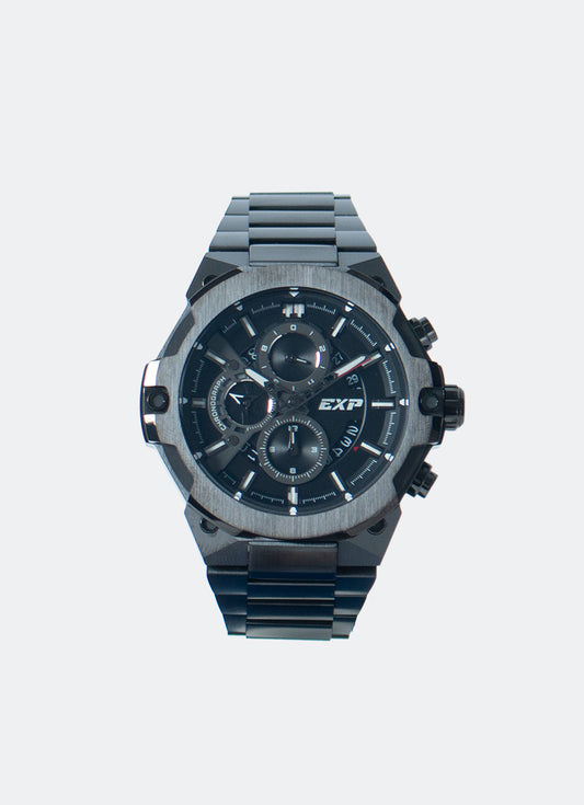 Expedition Chronograph Men Quartz Band Black Black 44.6mm - E6838MCBIGBA