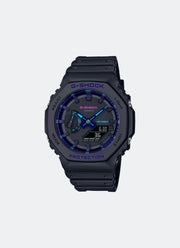 G-Shock Digital analog Baby Blue Dial Baby Blue Resin Strap 45.4mm Men