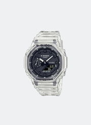 G-Shock Digital analog Black Dial Transparant Resin Strap 45.4mm Men