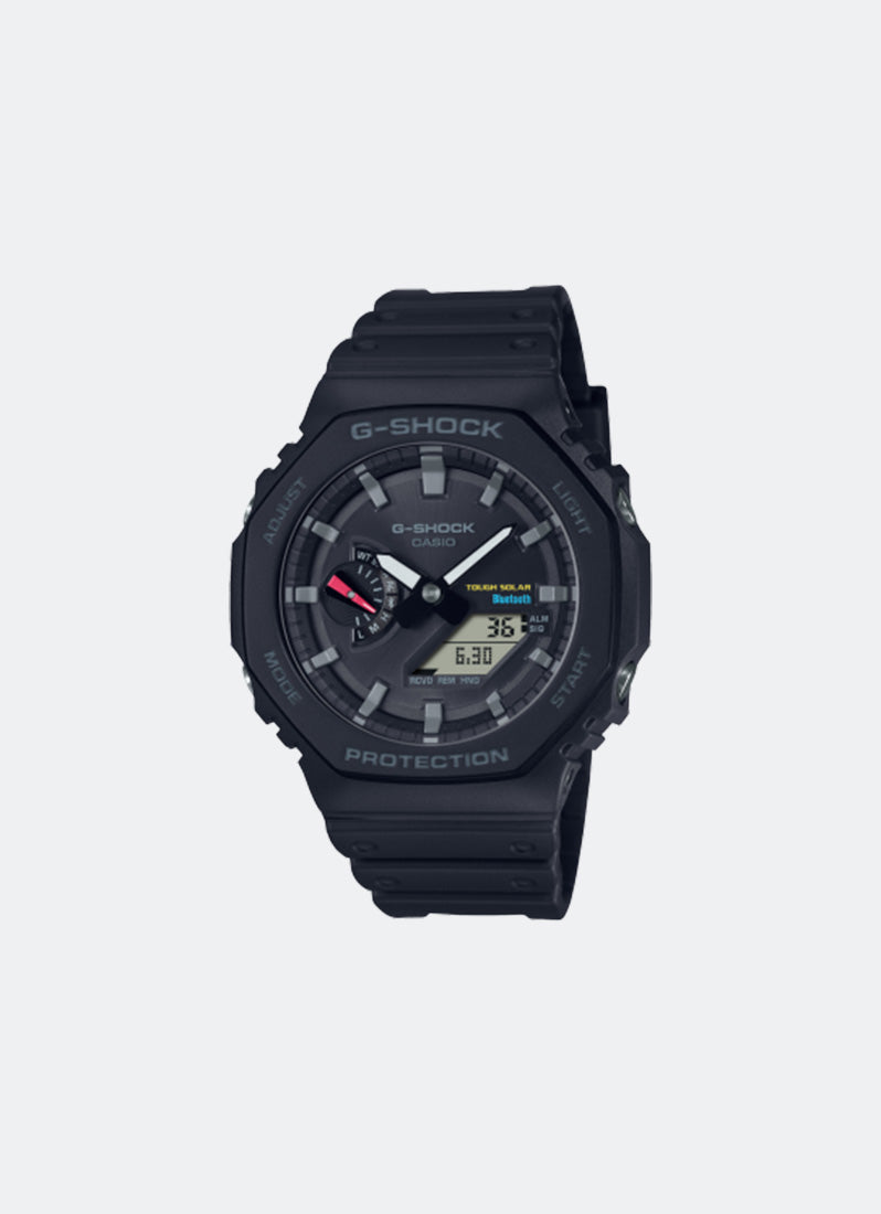 G-Shock Digital analog Black Dial Black Resin Strap