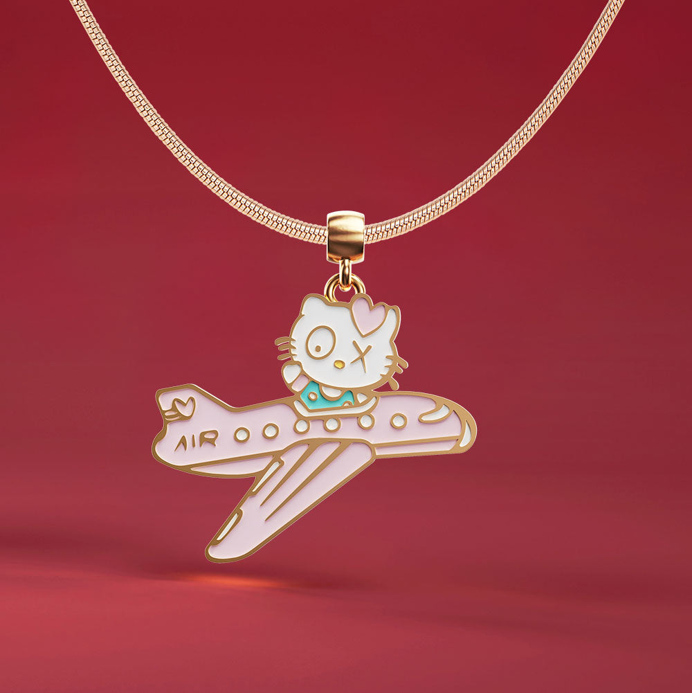 Hello Kitty × André Aeroplane Charm