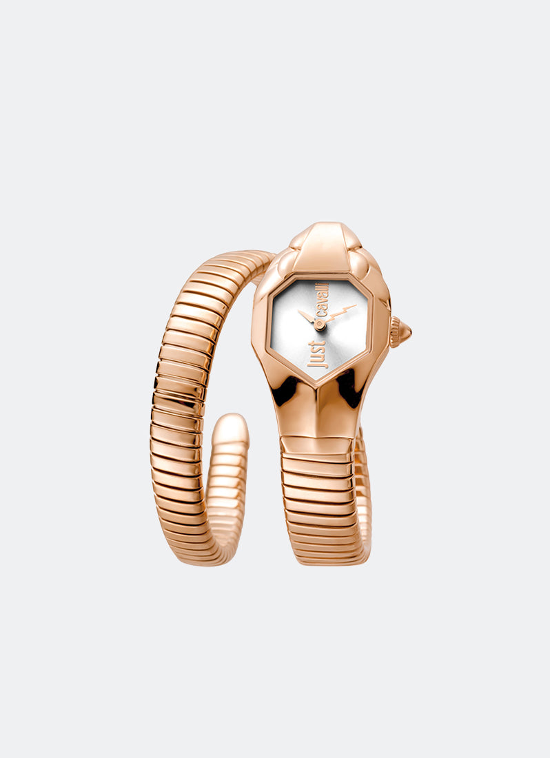 Signature Snake JC1L001 White MOP Rose Gold - 22mm Single Round