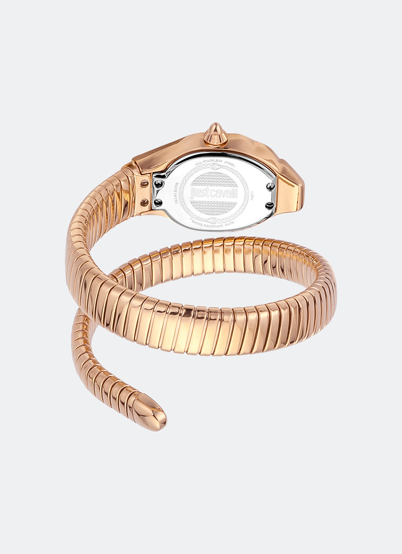 Signature Snake JC1L001 White MOP Rose Gold - 22mm Single Round