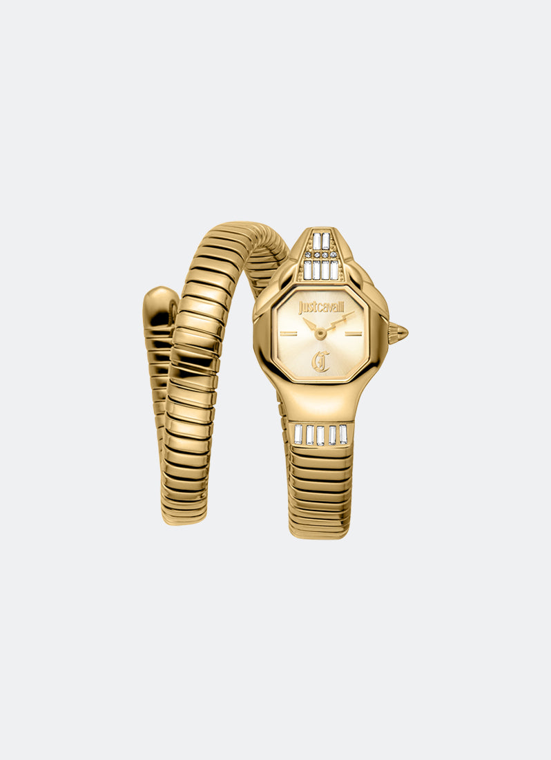 Signature Snake JC1L326 Champagne Gold - 20.5 x 29.5mm Single Round