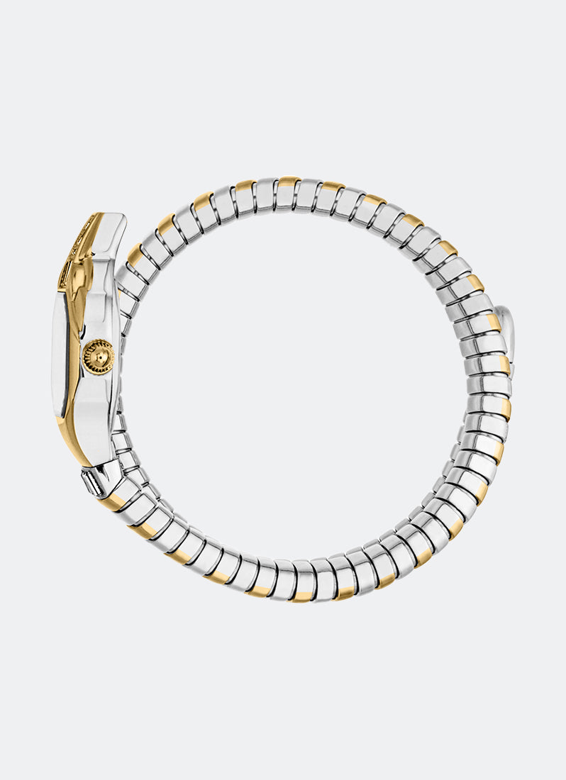 Signature Snake JC1L326 Silver Two-tone - 20.5 x 29.5mm Single Round