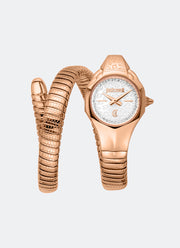 Signature Snake JC1L354 Silver Rose Gold - 22 x 35.5mm Single Round