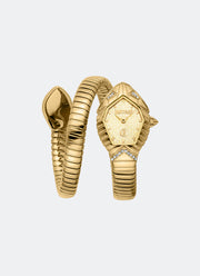Signature Snake JC1L356 Champagne Dial Gold - 22 x 28 Single Round
