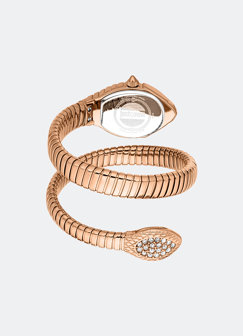 Signature Snake JC1L356 Rose Gold - 21.5 x 34.5mm Single Round
