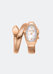 Signature Snake JC1L357 White MOP Rose Gold - 25 x 39mm Single Round