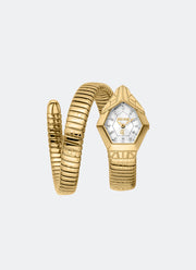 Signature Snake JC1L358 Silver Gold - 23 x 32.5mm Single Round