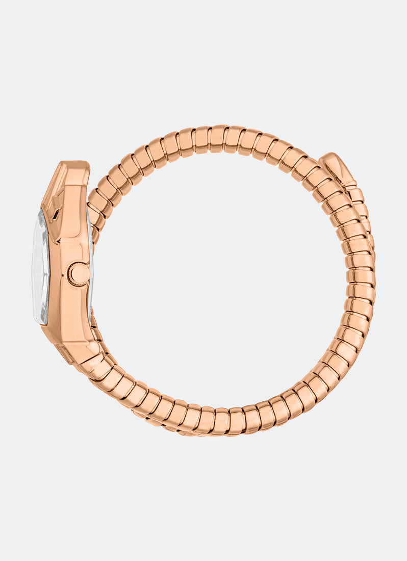 Signature Snake JC1L358 Silver Rose Gold - 23 x 32.5mm Single Round
