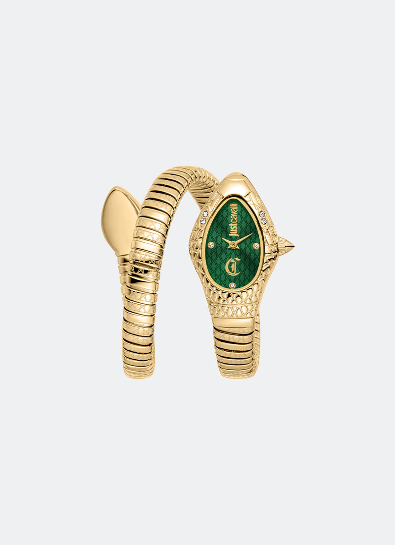 Signature Snake JC1L373 Dark Green Dial Gold - 20 x 34.50 Single Round