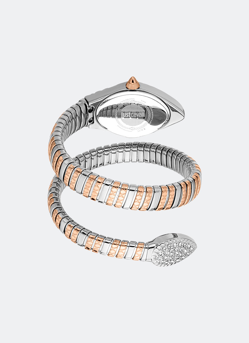 Signature Snake JC1L373 Silver Dial Two-tone - 20 x 34.50 Single Round