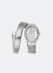 Signature Snake JC1L390 Silver Silver - 22 x 31mm Single Round