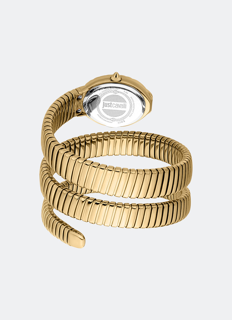 Signature Snake JC1L391 Champagne Gold - 22 x 31mm Double Round