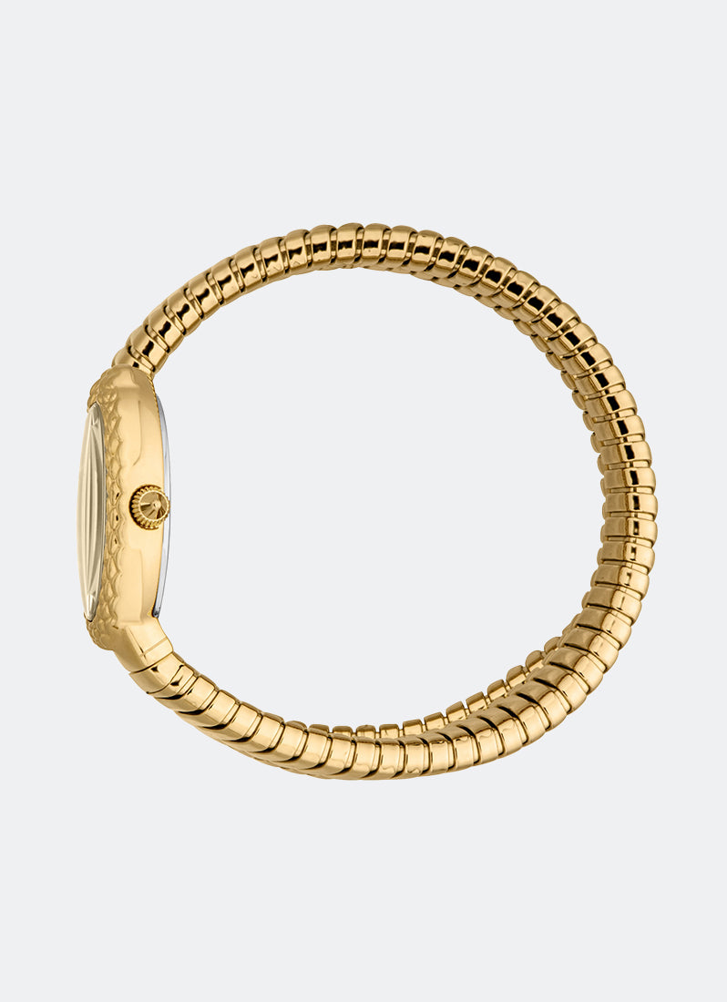 Signature Snake JC1L391 Champagne Gold - 22 x 31mm Double Round