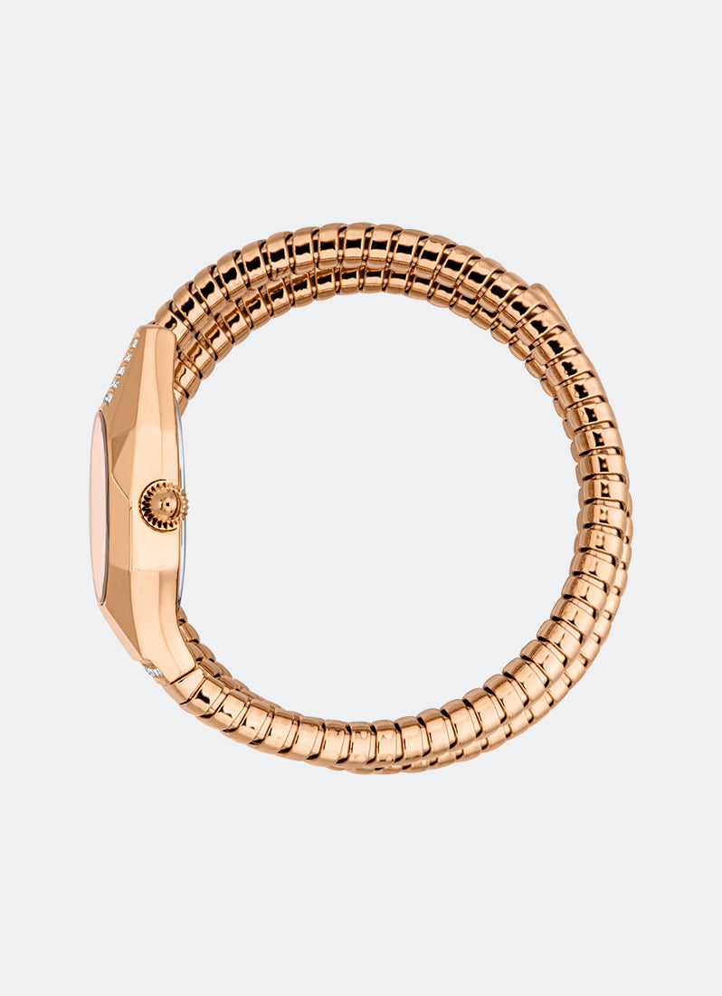 Signature Snake JC1L397 Rose Gold - 23.5 x 35.5mm Double Round