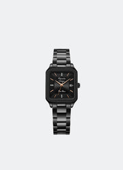 Jam Tangan Alexandre Christie Primo Ladies Passion Ladies Band Date Black Black Dial 24 x 33mm - AC2A79LDBIPBARG